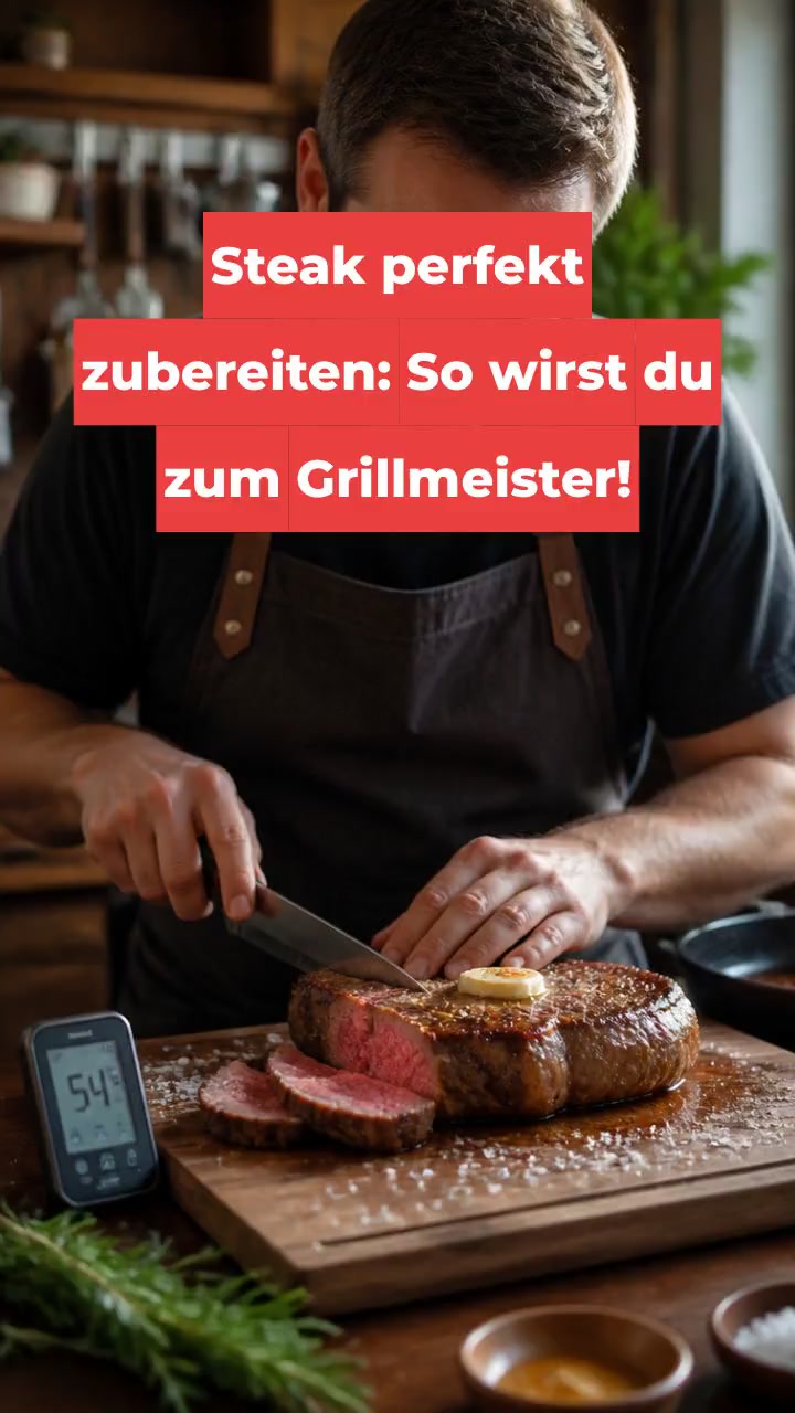 Steak perfekt zubereiten: So wirst du zum Grillmeister!