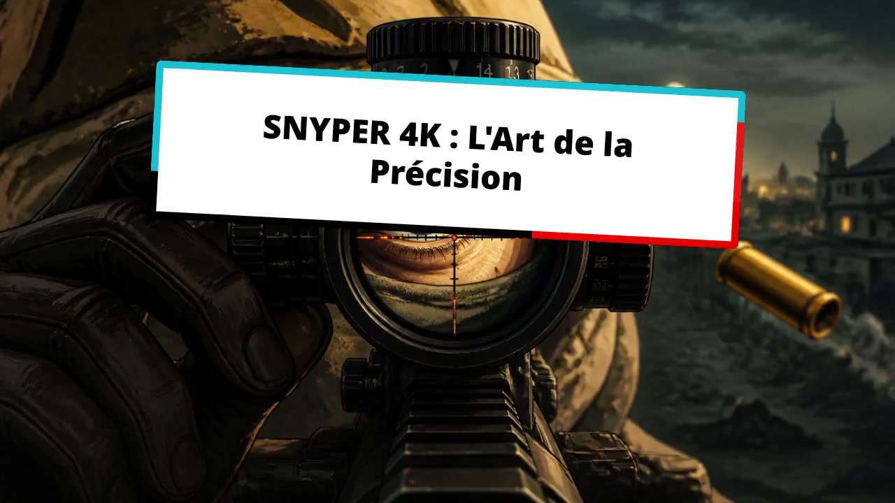 SNYPER 4K : L'Art de la Précision