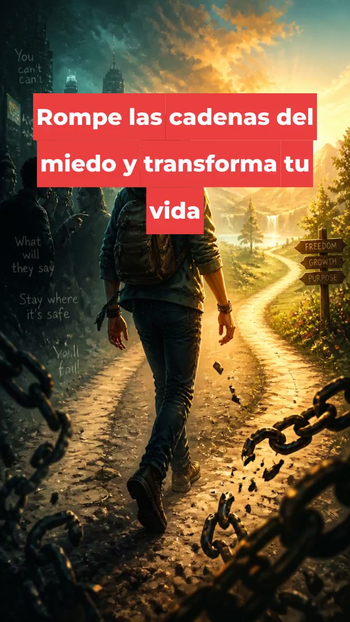 Rompe las cadenas del miedo y transforma tu vida