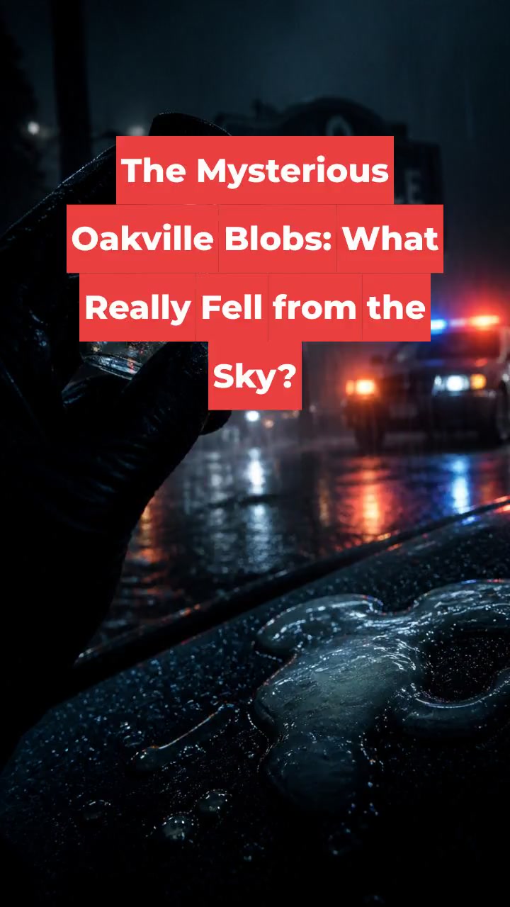The Mysterious Oakville Blobs: What Really Fell from the Sky?