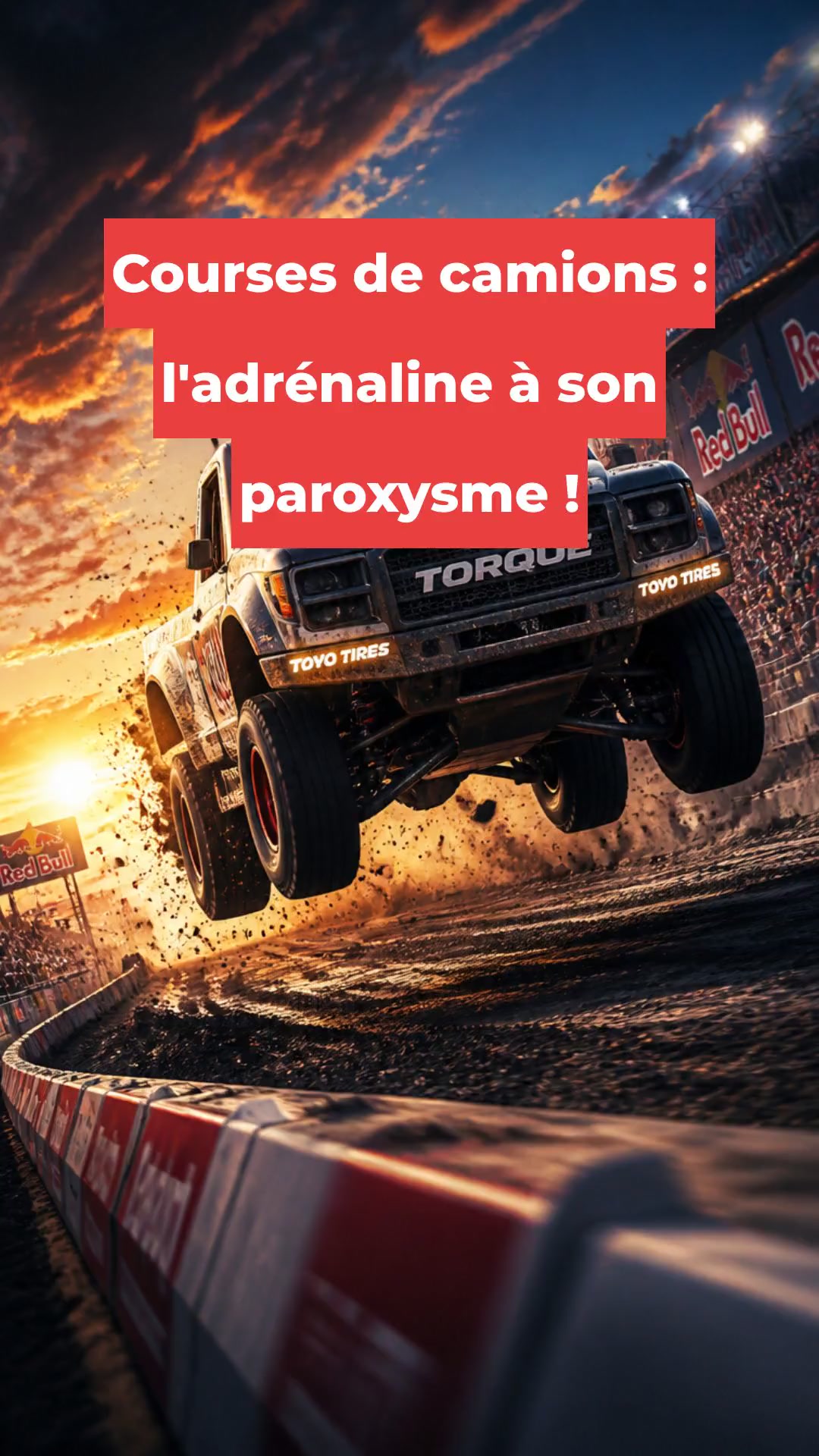 Courses de camions : l'adrénaline à son paroxysme !