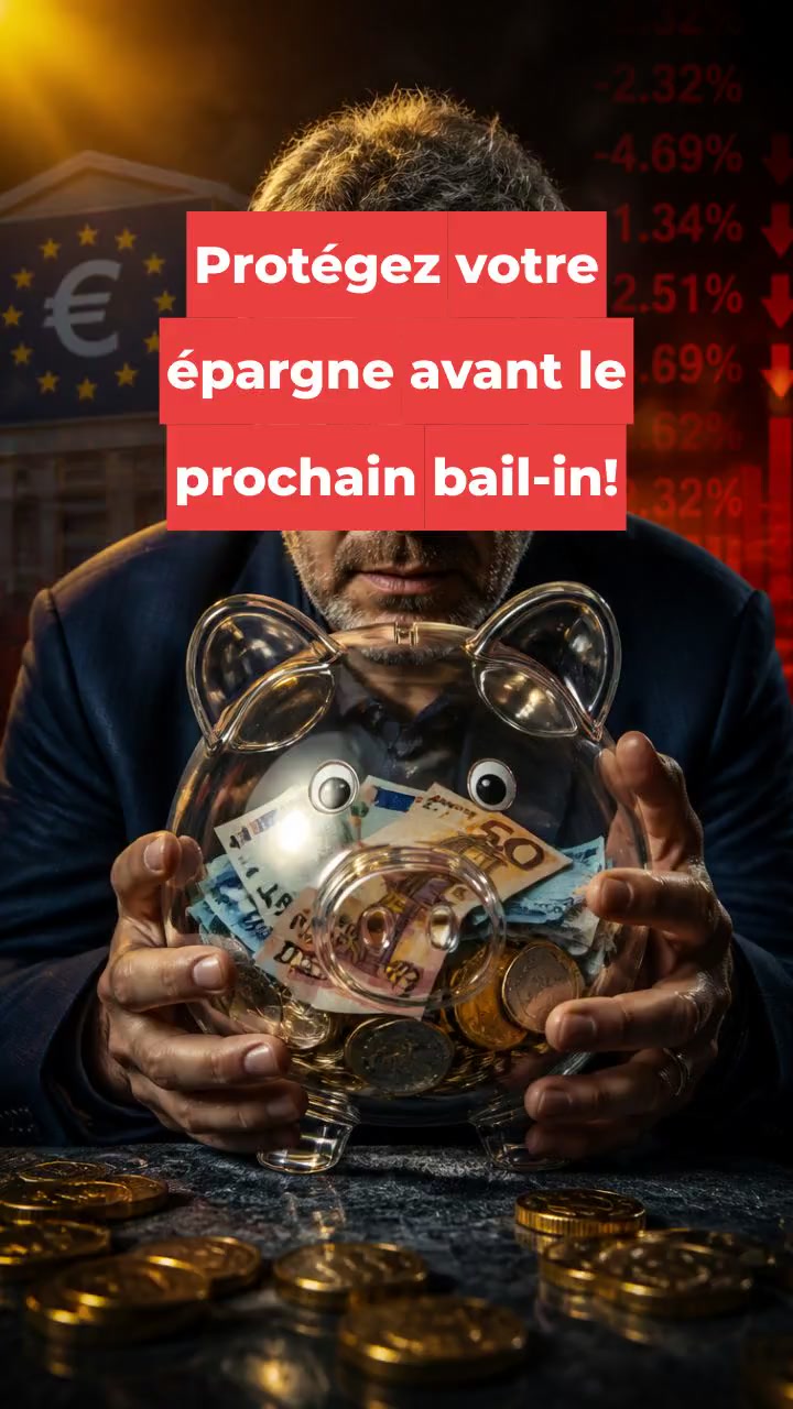 Protégez votre épargne avant le prochain bail-in!