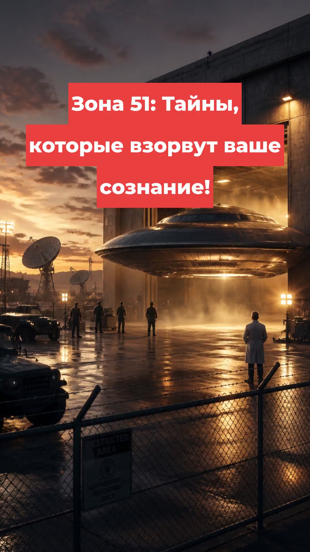 Зона 51: Тайны, которые взорвут ваше сознание!