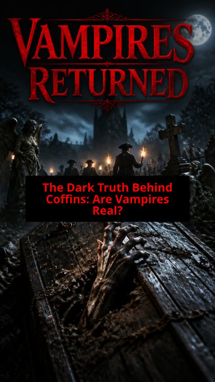 The Dark Truth Behind Coffins: Are Vampires Real?