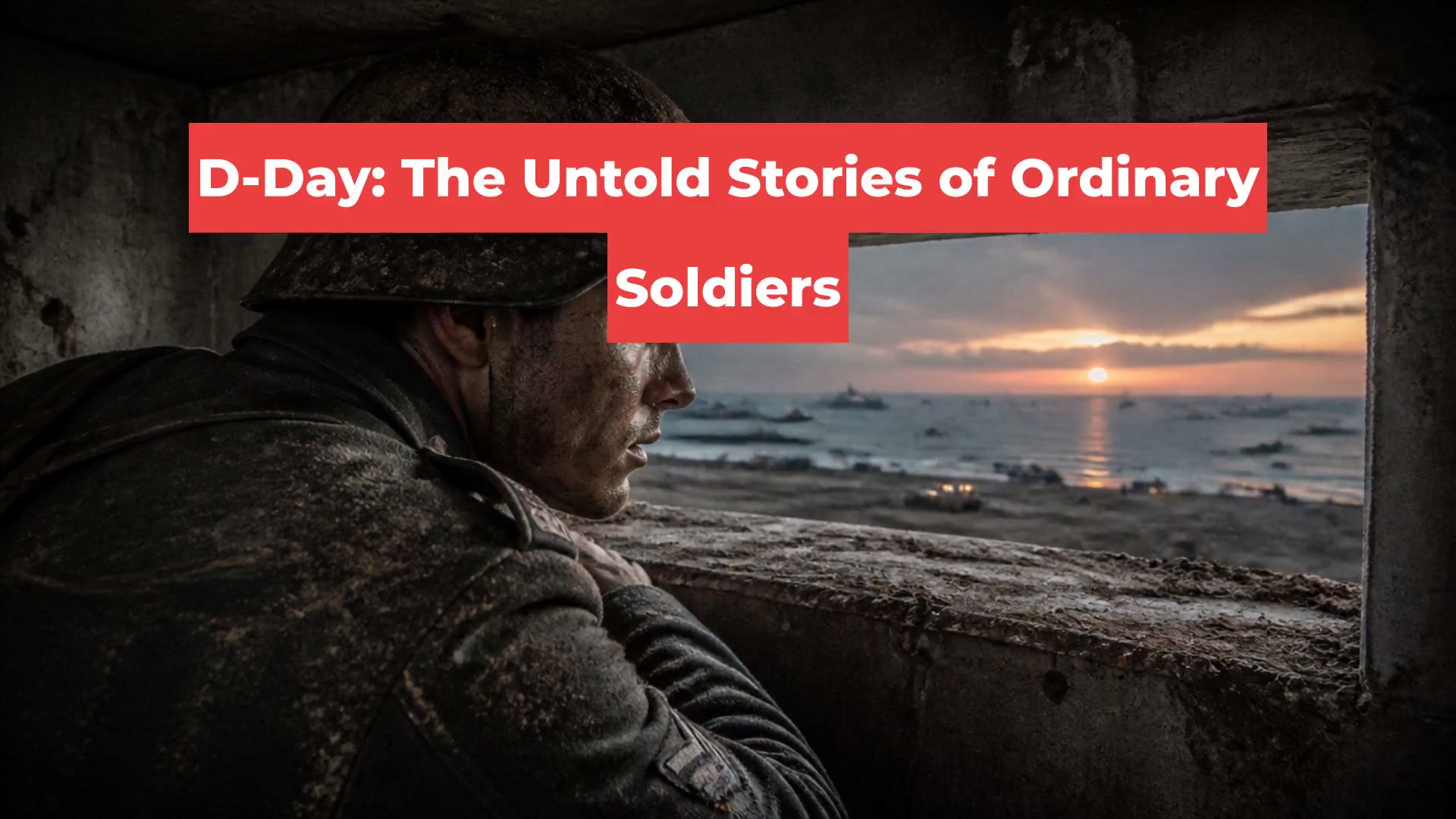 D-Day: The Untold Stories of Ordinary Soldiers