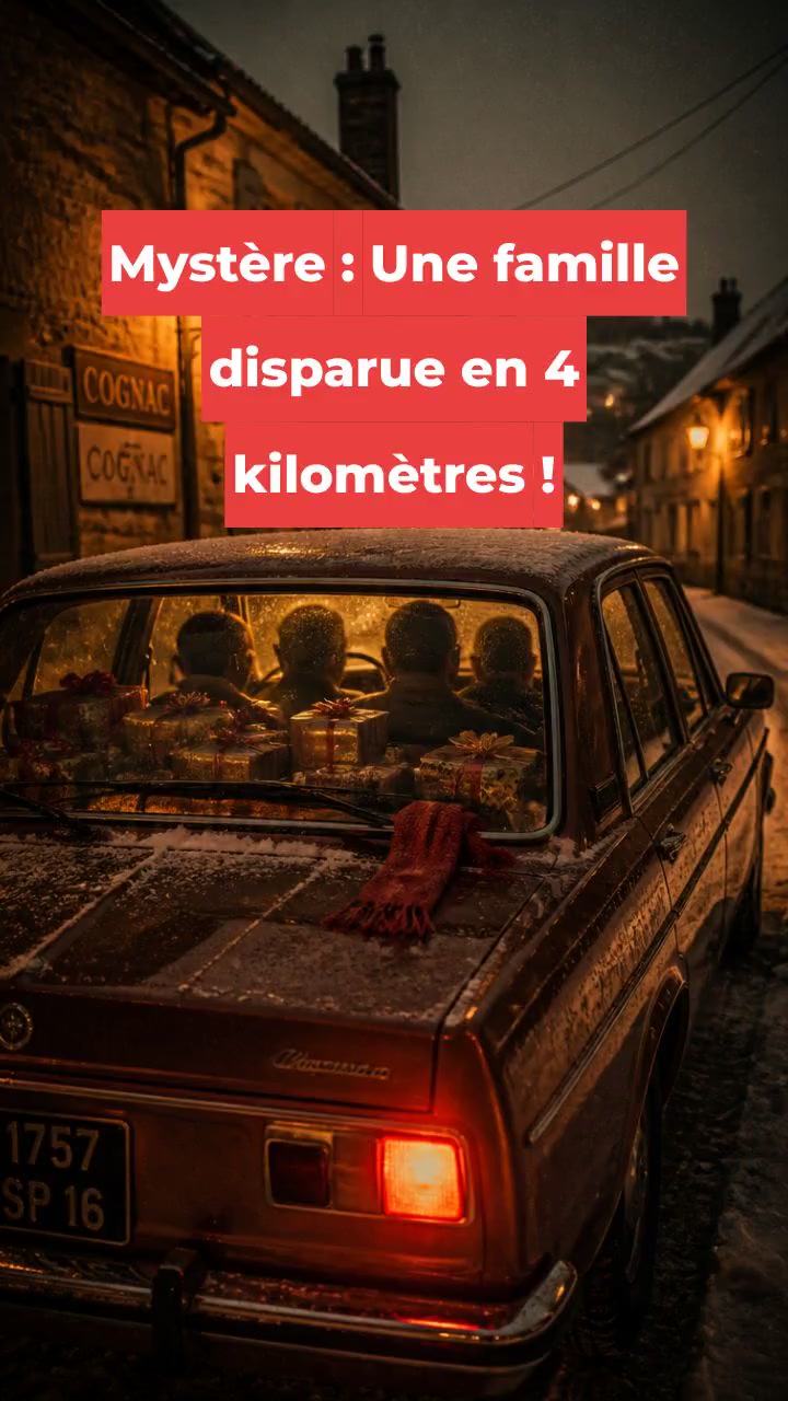 Mystère : Une famille disparue en 4 kilomètres !