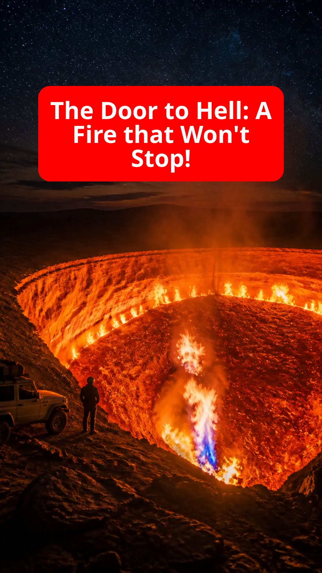 The Door to Hell: A Fire that Won't Stop!