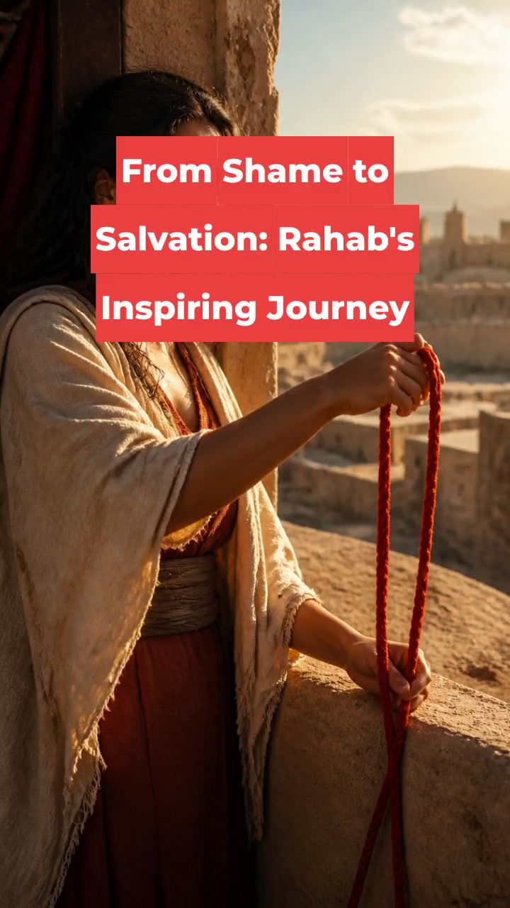 From Shame to Salvation: Rahab's Inspiring Journey