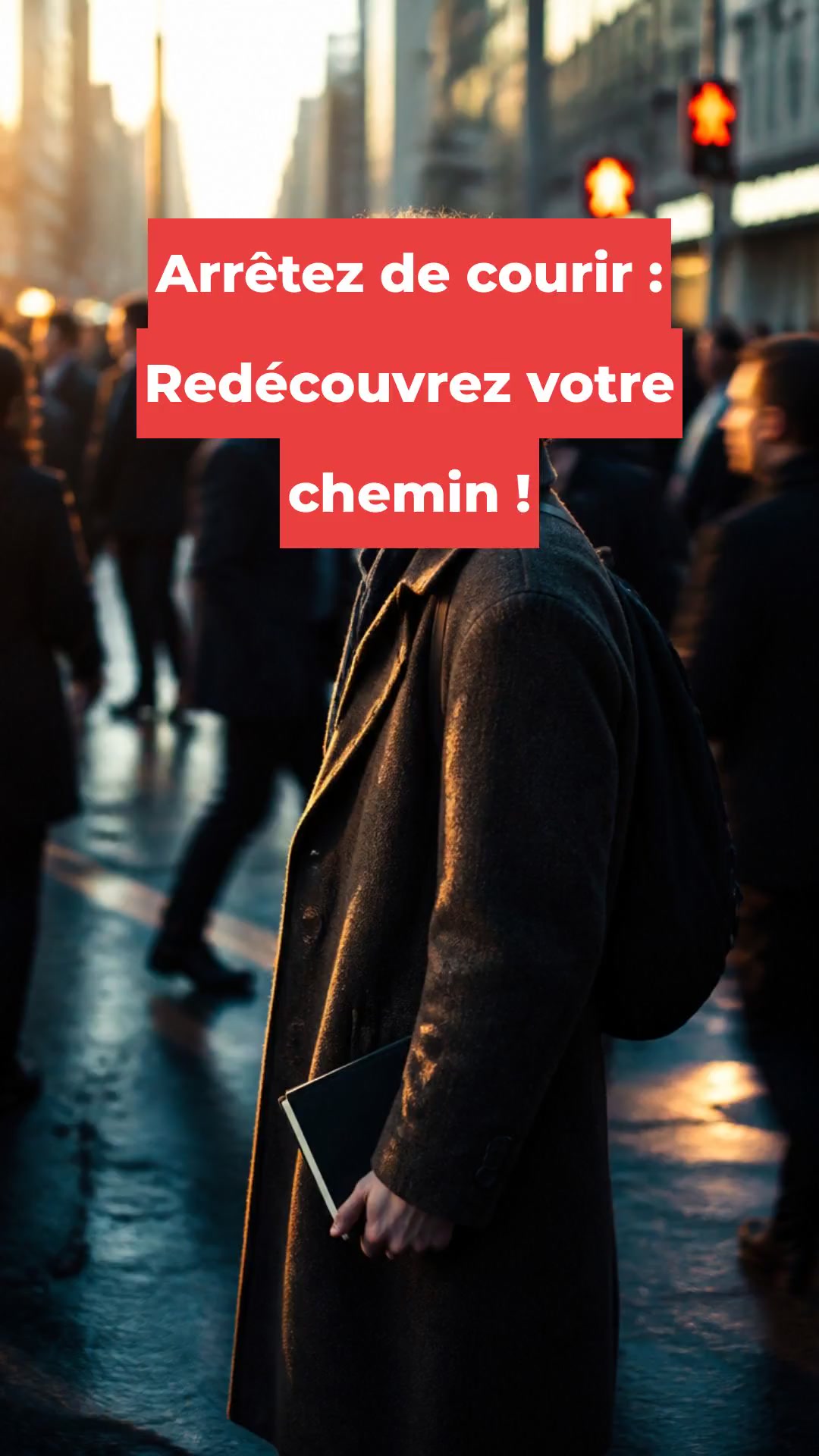 Arrêtez de courir : Redécouvrez votre chemin !