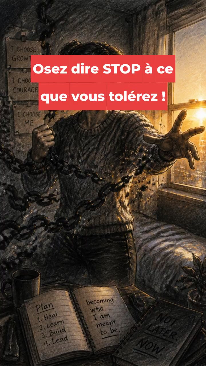 Osez dire STOP à ce que vous tolérez !