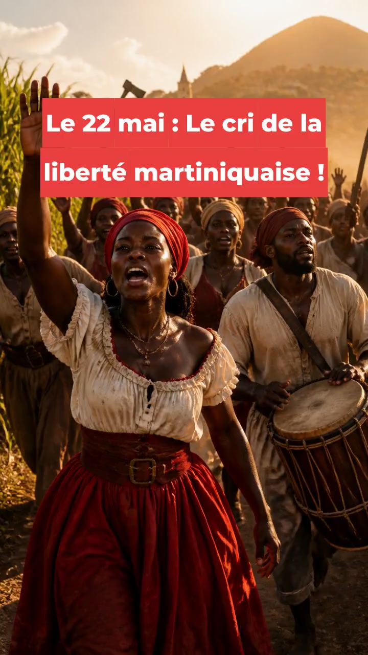 Le 22 mai : Le cri de la liberté martiniquaise !