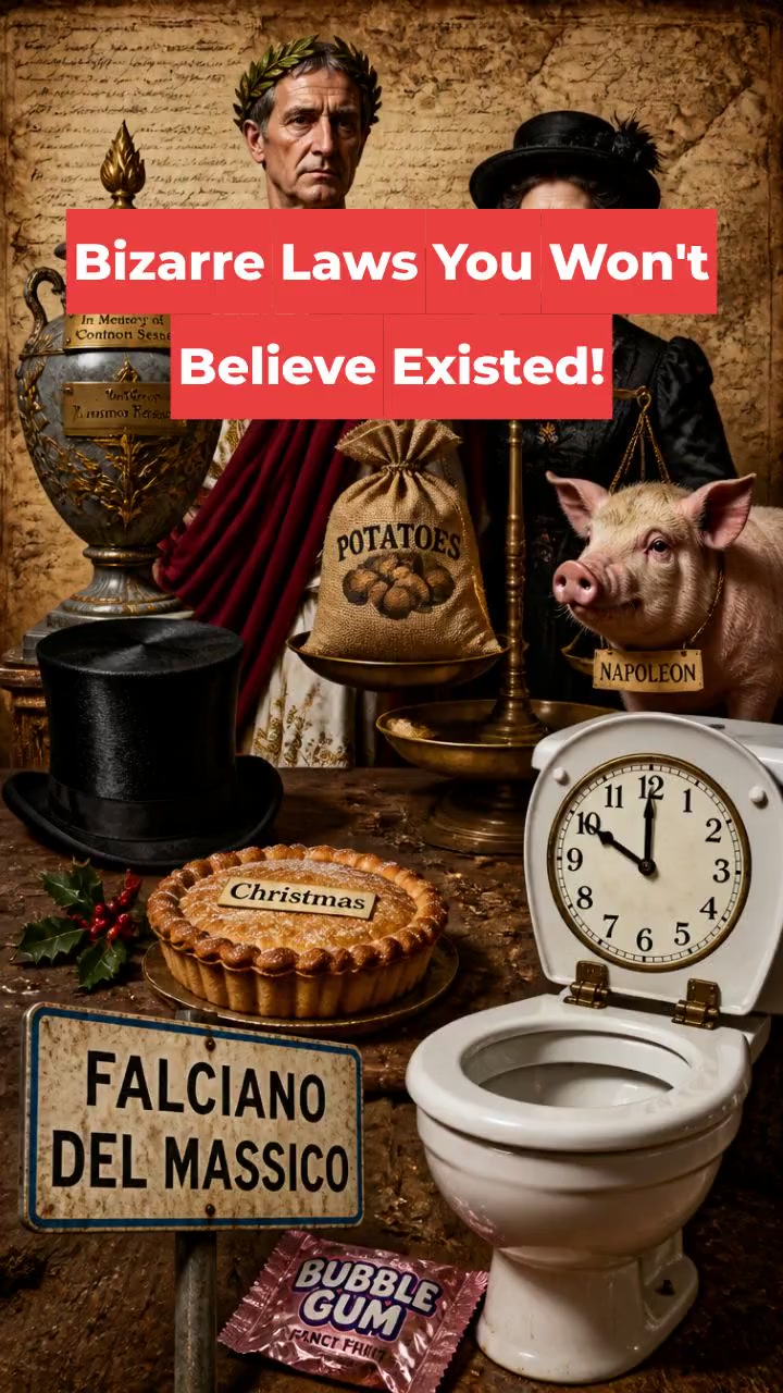 Bizarre Laws You Won't Believe Existed!
