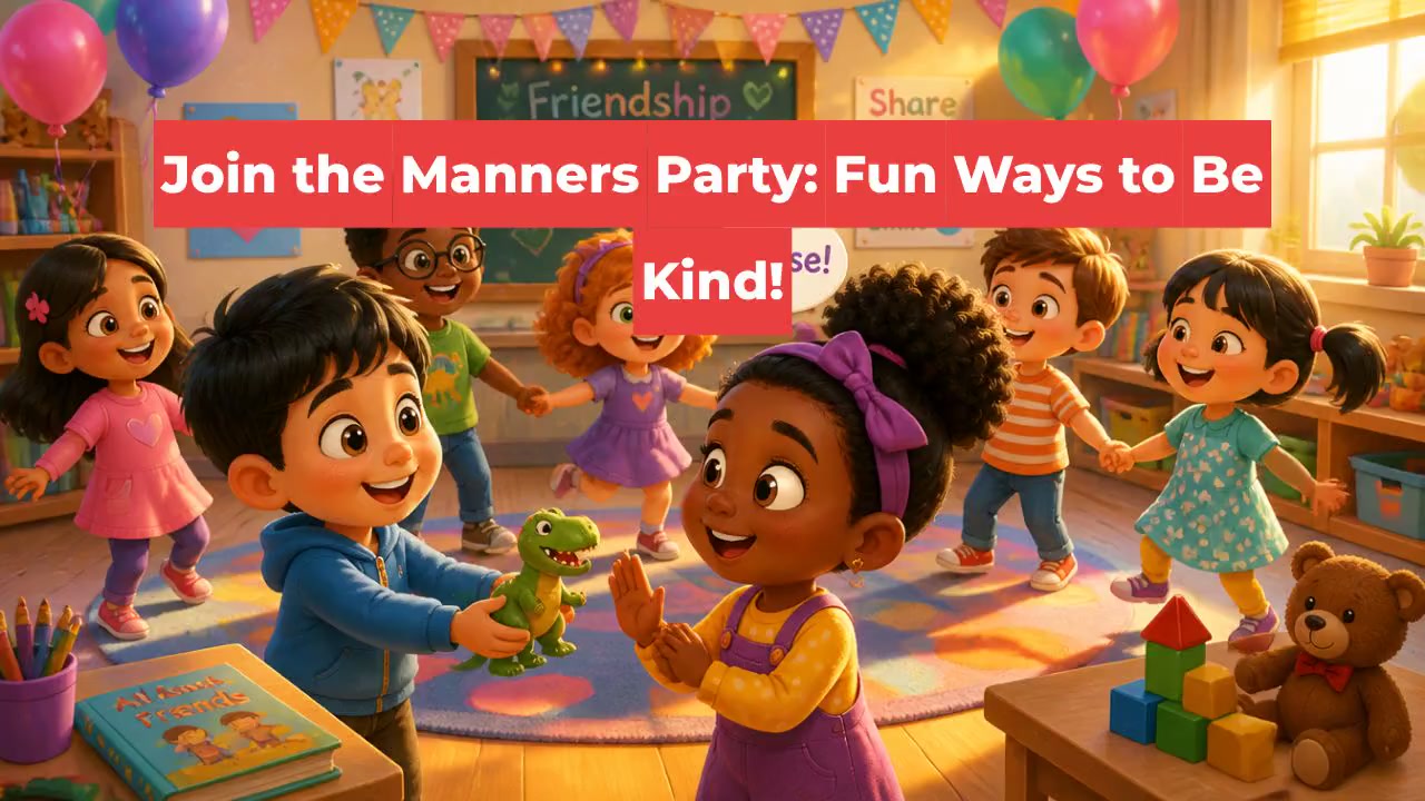 Join the Manners Party: Fun Ways to Be Kind!