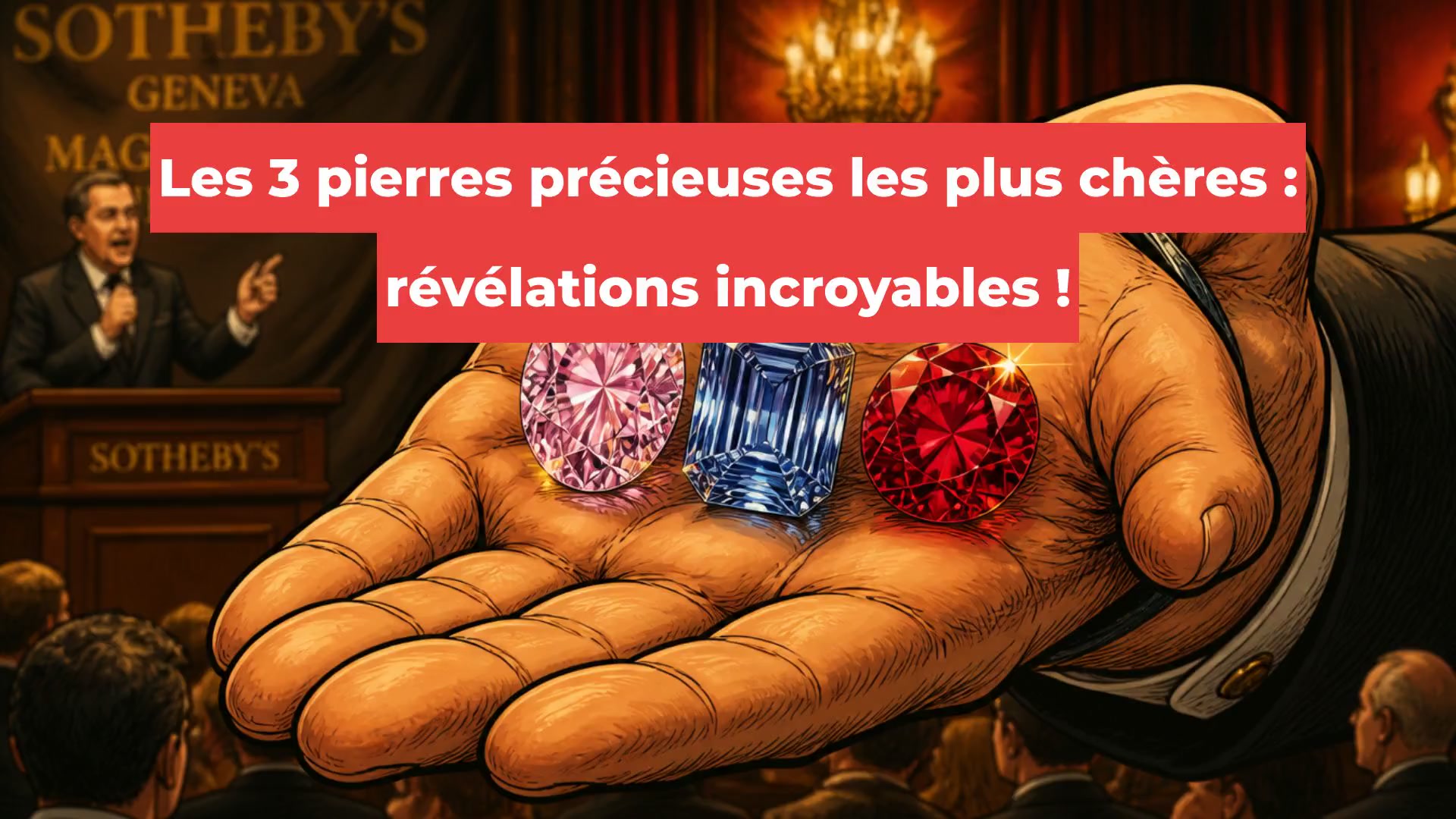 Les 3 pierres précieuses les plus chères : révélations incroyables !