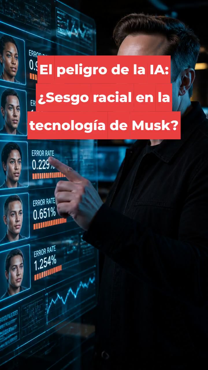 El peligro de la IA: ¿Sesgo racial en la tecnología de Musk?