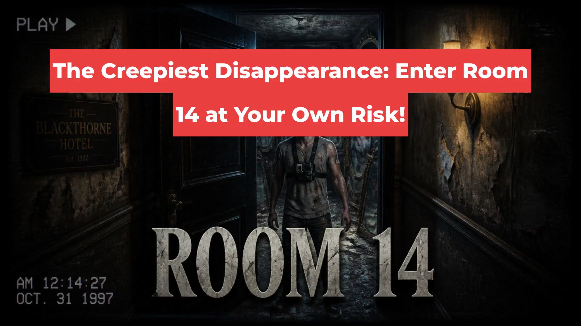 The Creepiest Disappearance: Enter Room 14 at Your Own Risk!