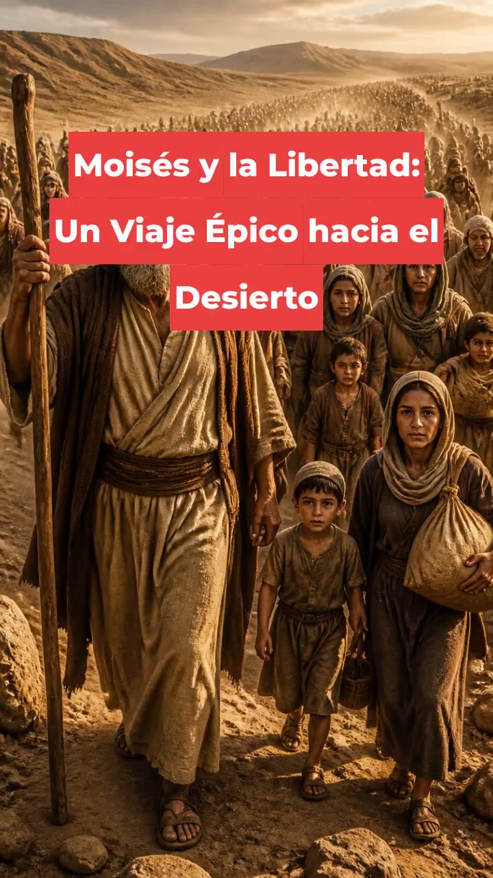 Moisés y la Libertad: Un Viaje Épico hacia el Desierto