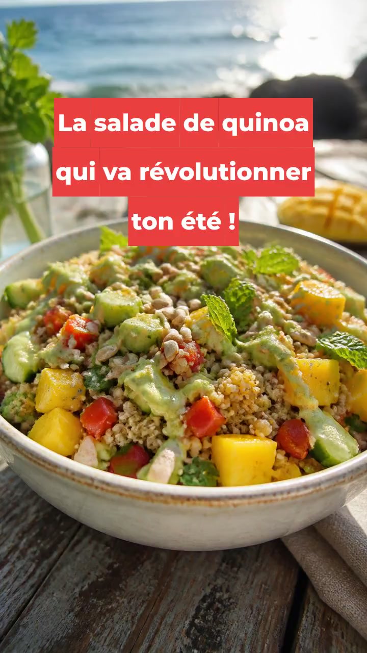 La salade de quinoa qui va révolutionner ton été !