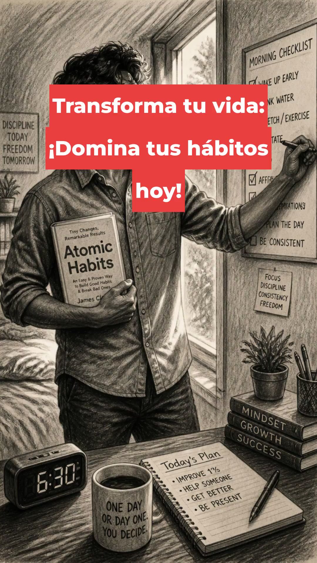 Transforma tu vida: ¡Domina tus hábitos hoy!