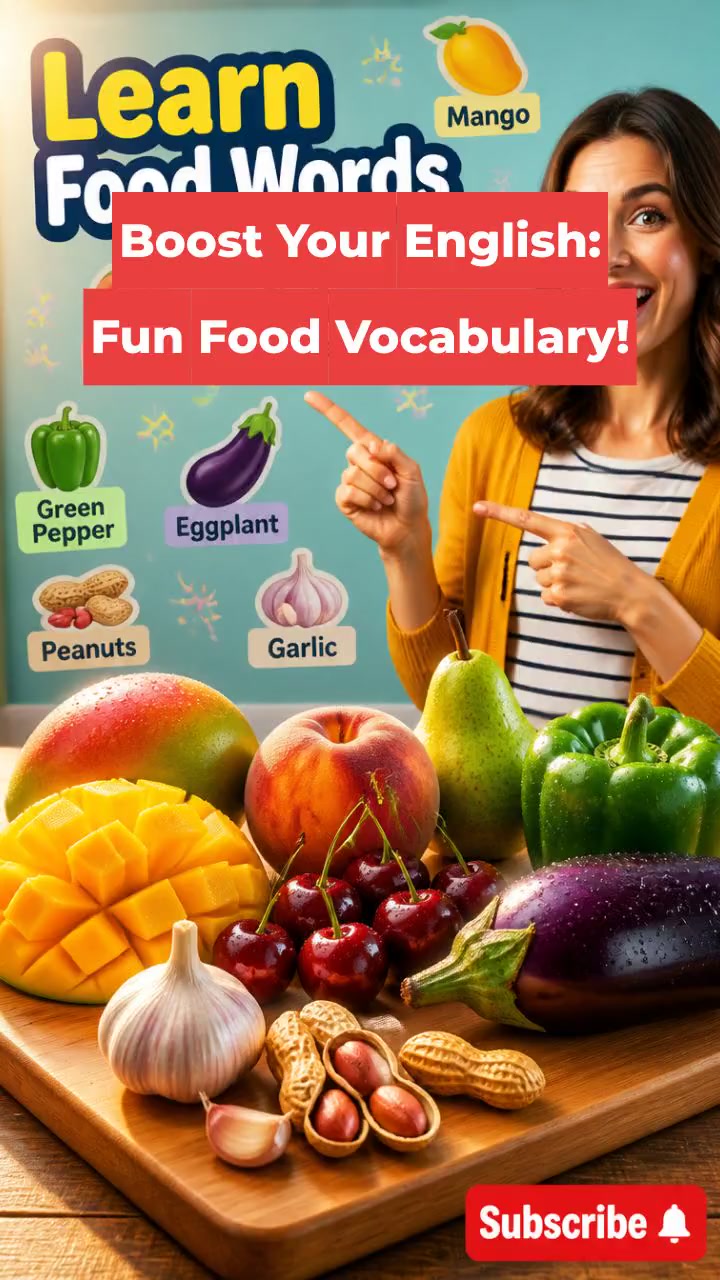 Boost Your English: Fun Food Vocabulary!