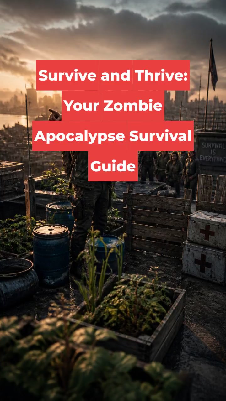 Survive and Thrive: Your Zombie Apocalypse Survival Guide