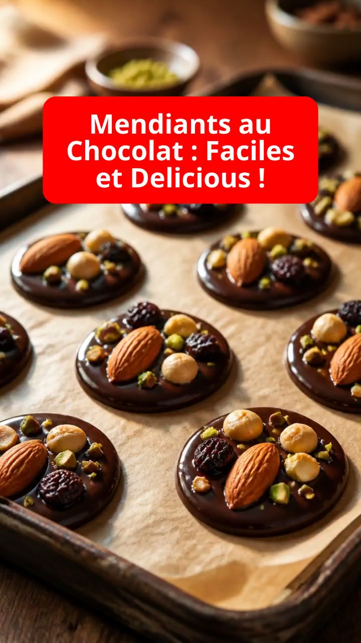 Mendiants au Chocolat : Faciles et Delicious !