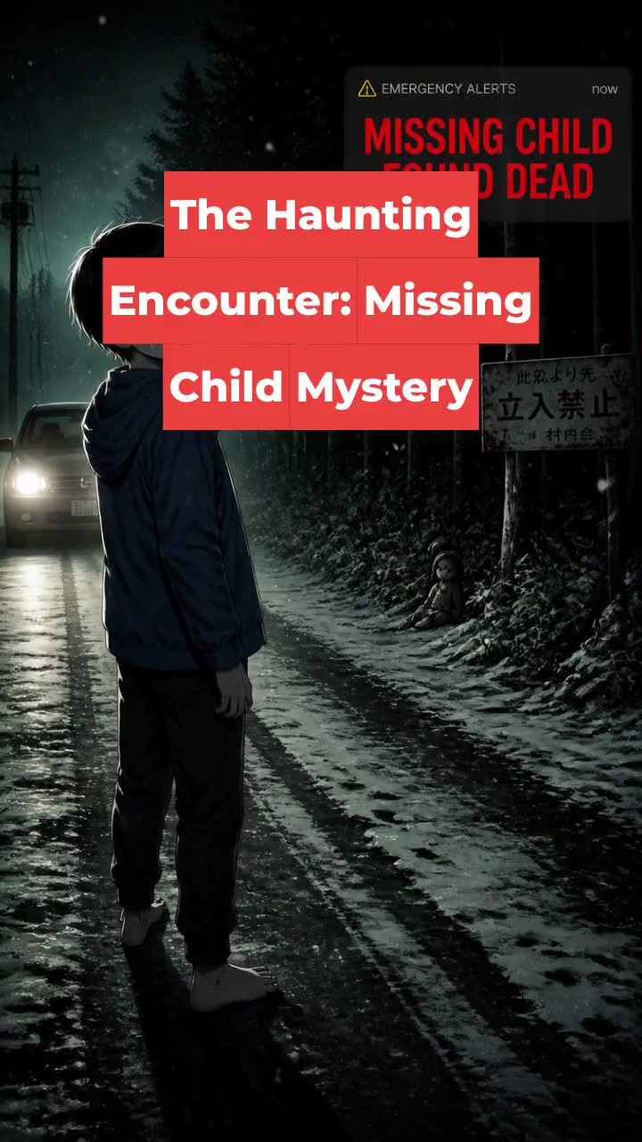 The Haunting Encounter: Missing Child Mystery