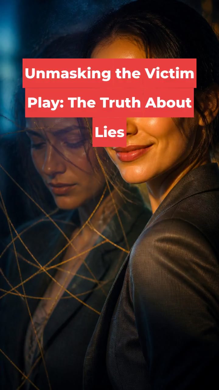 Unmasking the Victim Play: The Truth About Lies