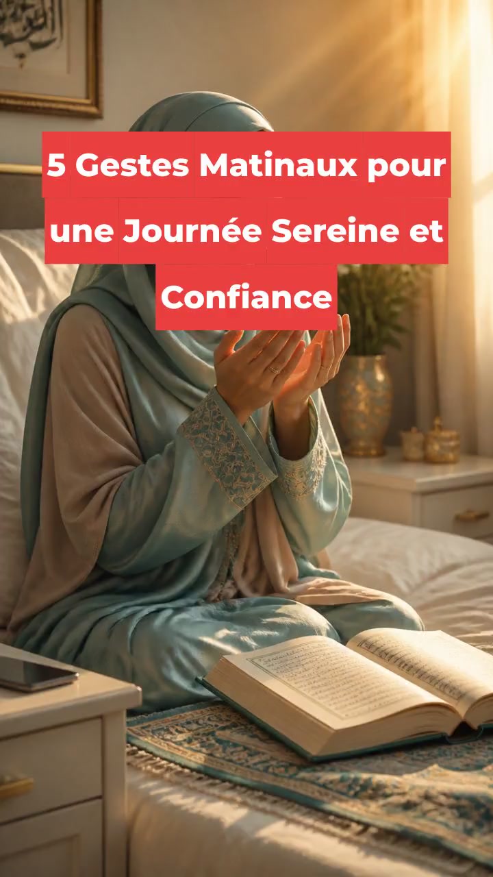 5 gestes du matin pour démarrer ta journée avec confiance