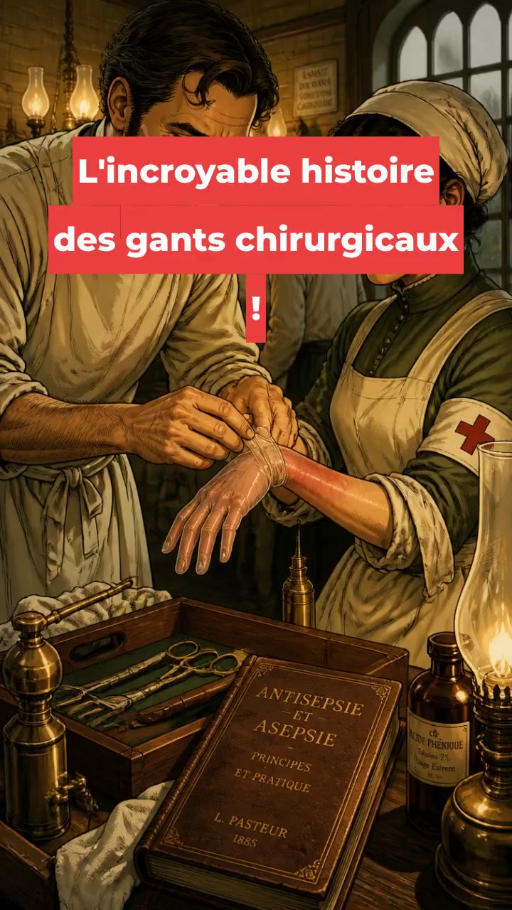 L'incroyable histoire des gants chirurgicaux !