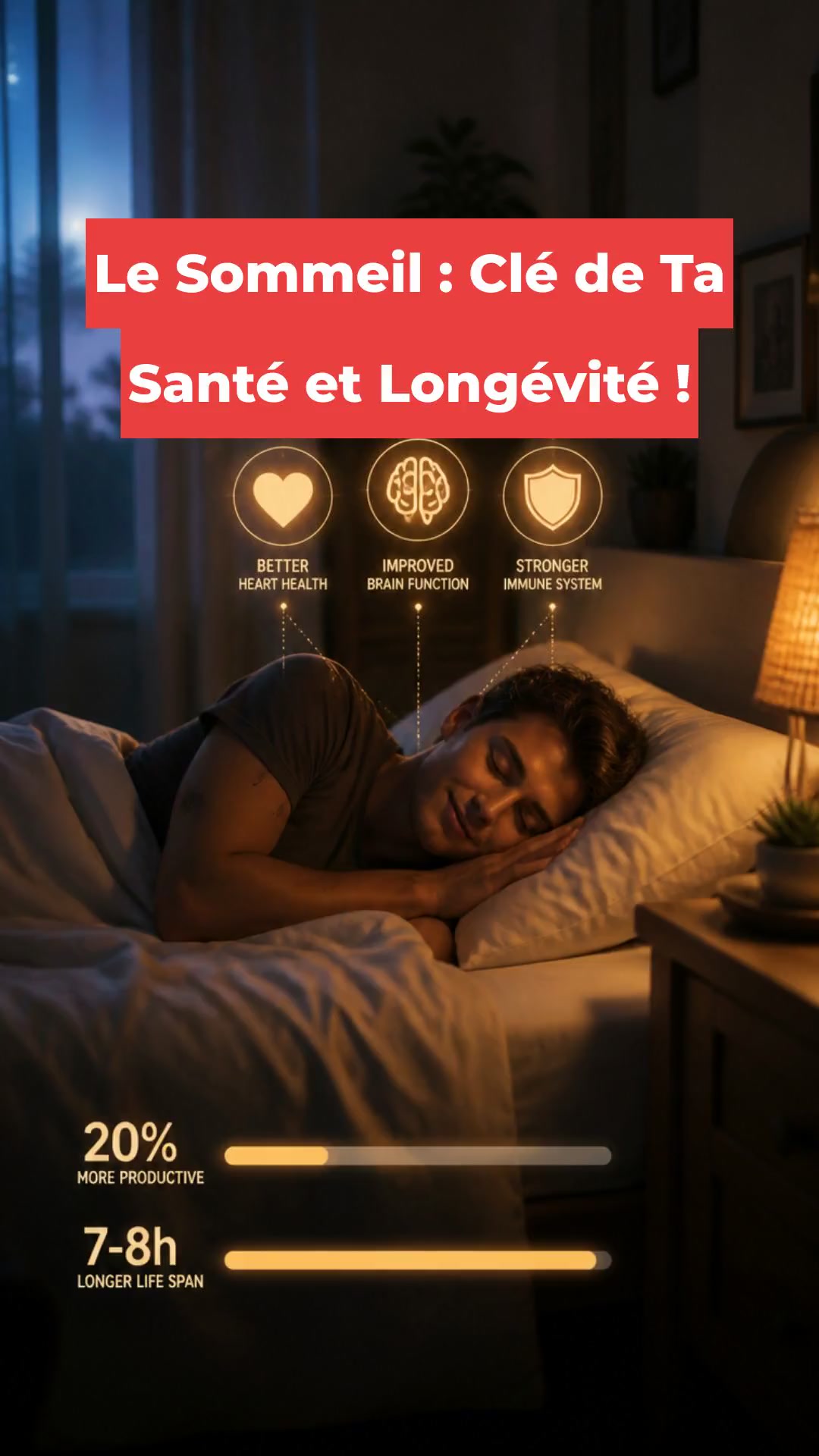 Le Sommeil : Clé de Ta Santé et Longévité !
