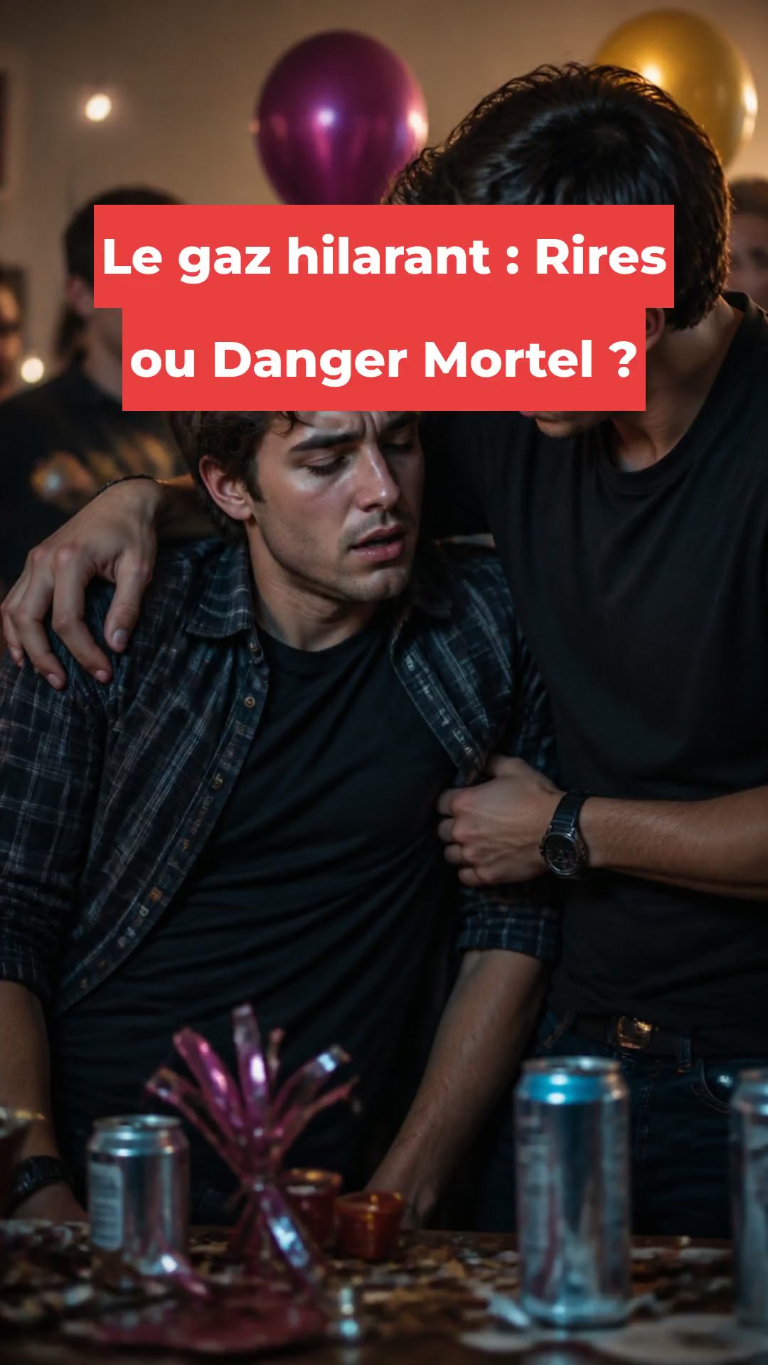 Le gaz hilarant : Rires ou Danger Mortel ?
