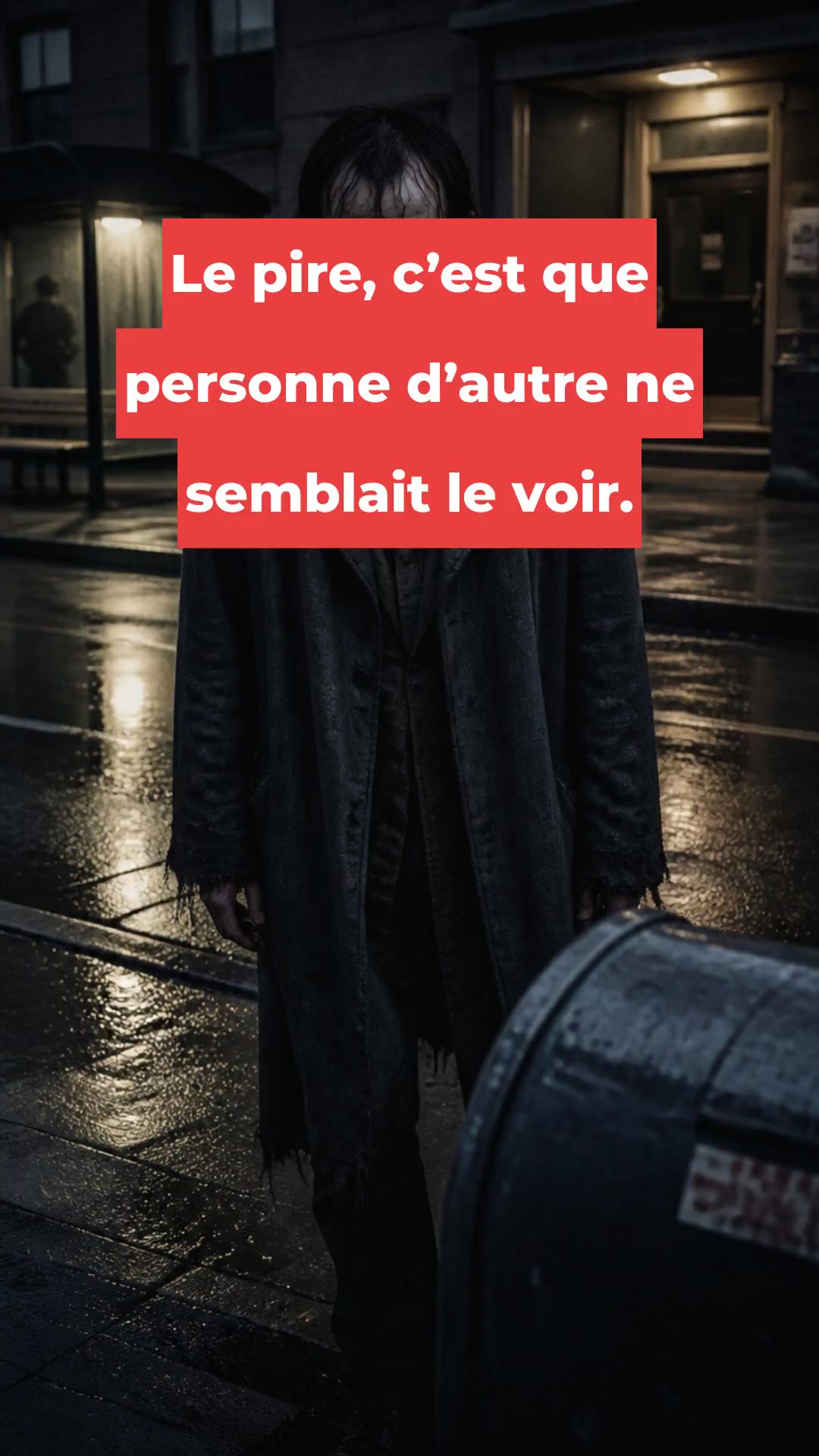 Le pire, c’est que personne d’autre ne semblait le voir.