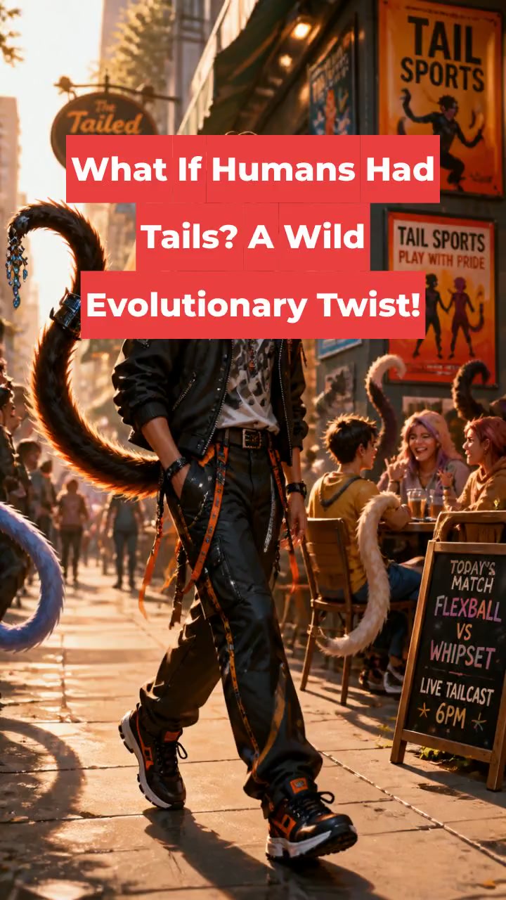 What If Humans Had Tails? A Wild Evolutionary Twist!