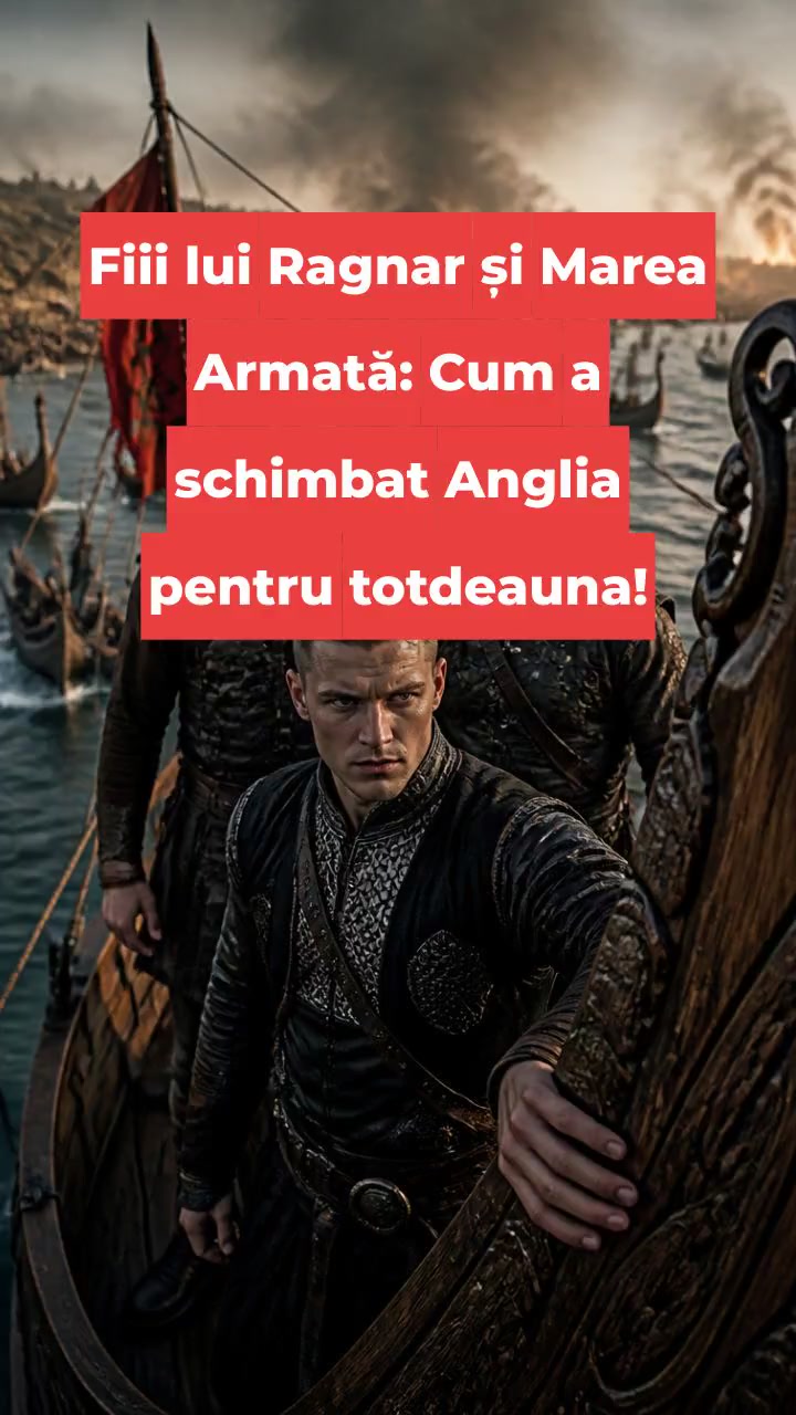 Fiii lui Ragnar și Marea Armată: Cum a schimbat Anglia pentru totdeauna!
