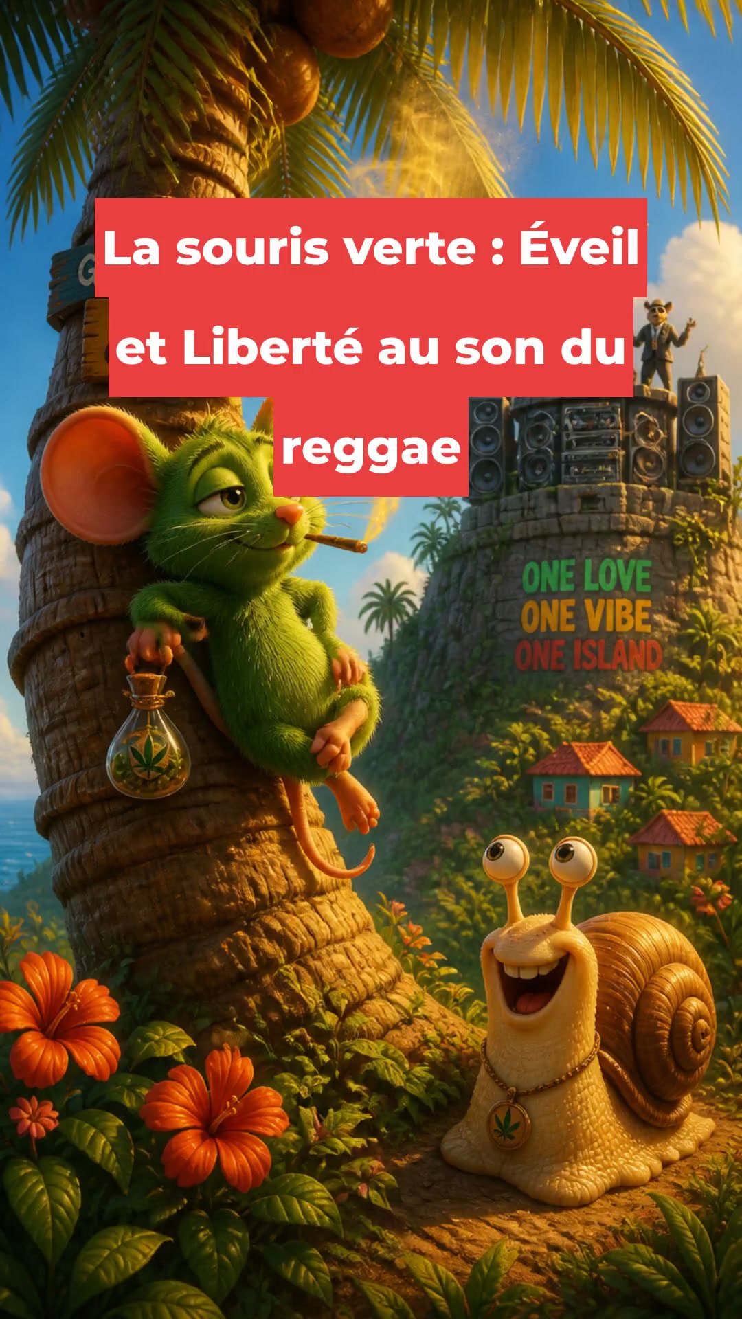 La souris verte : Éveil et Liberté au son du reggae