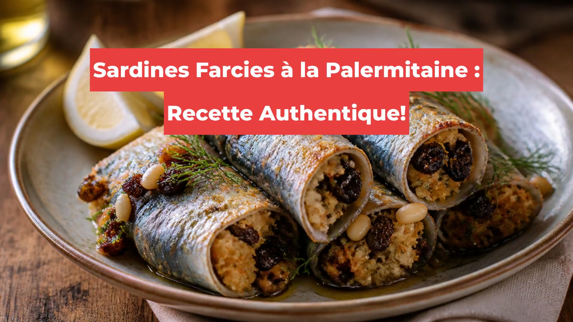 Sardines Farcies à la Palermitaine : Recette Authentique!