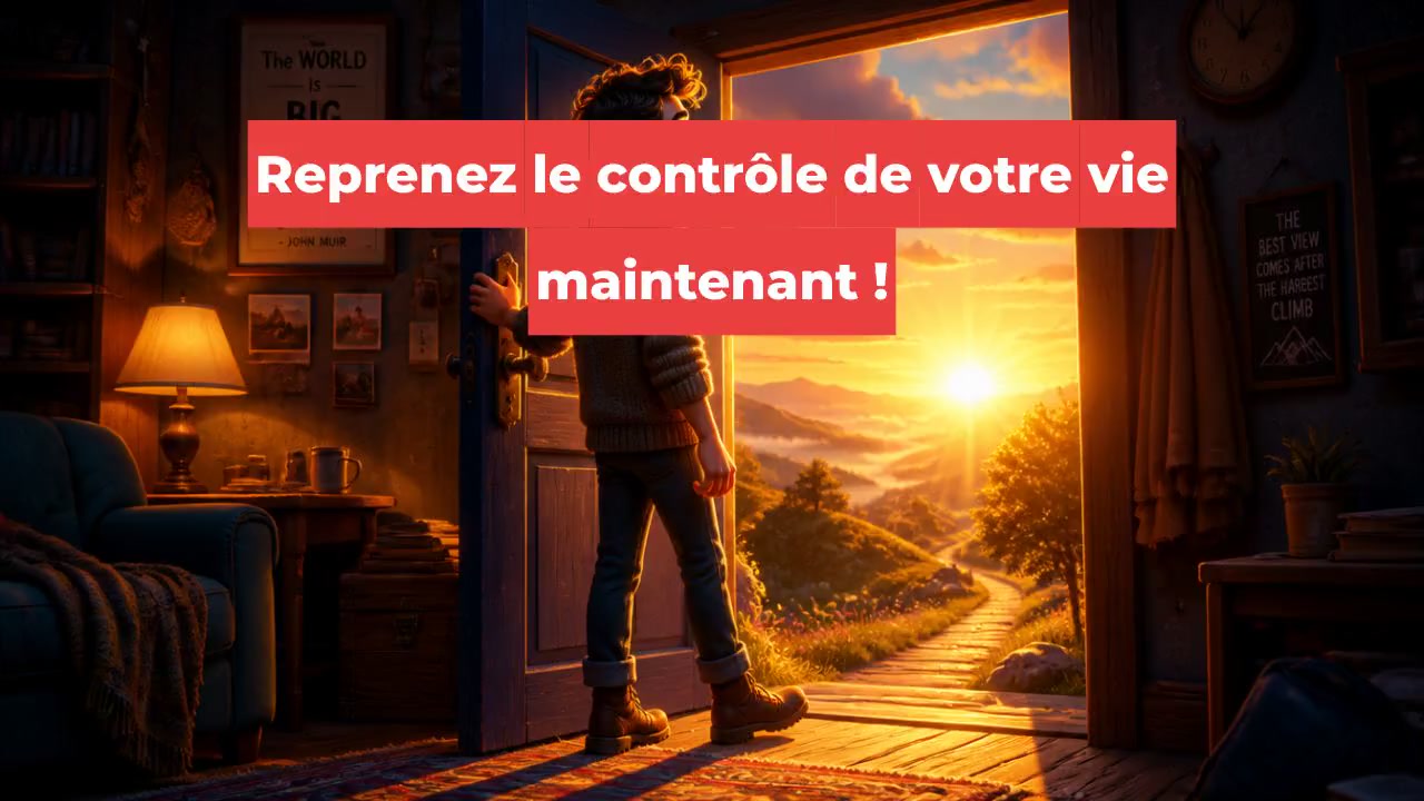 Reprenez le contrôle de votre vie maintenant !