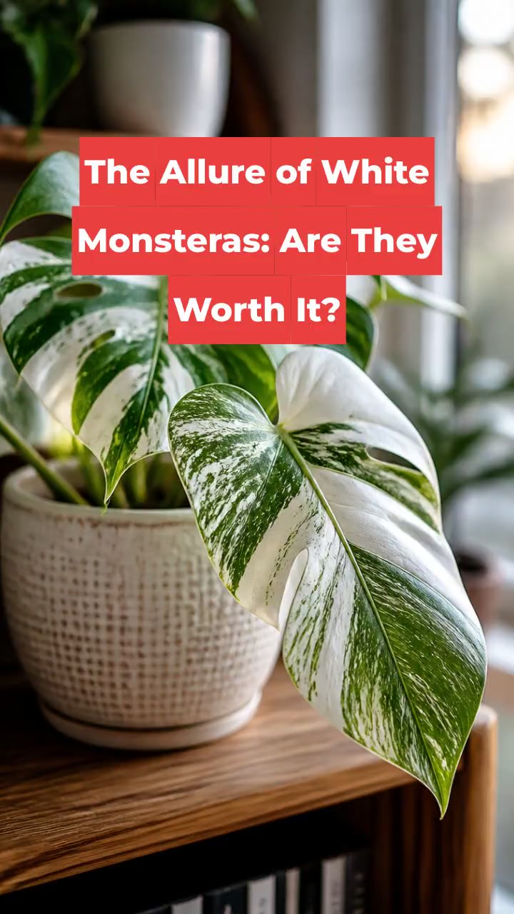 The Allure of White Monsteras: Are They Worth It?