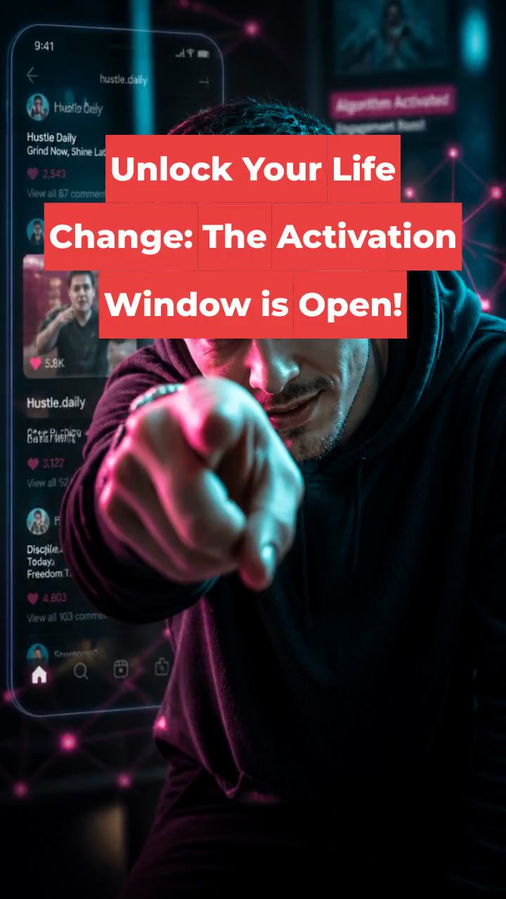 Unlock Your Life Change: The Activation Window is Open!