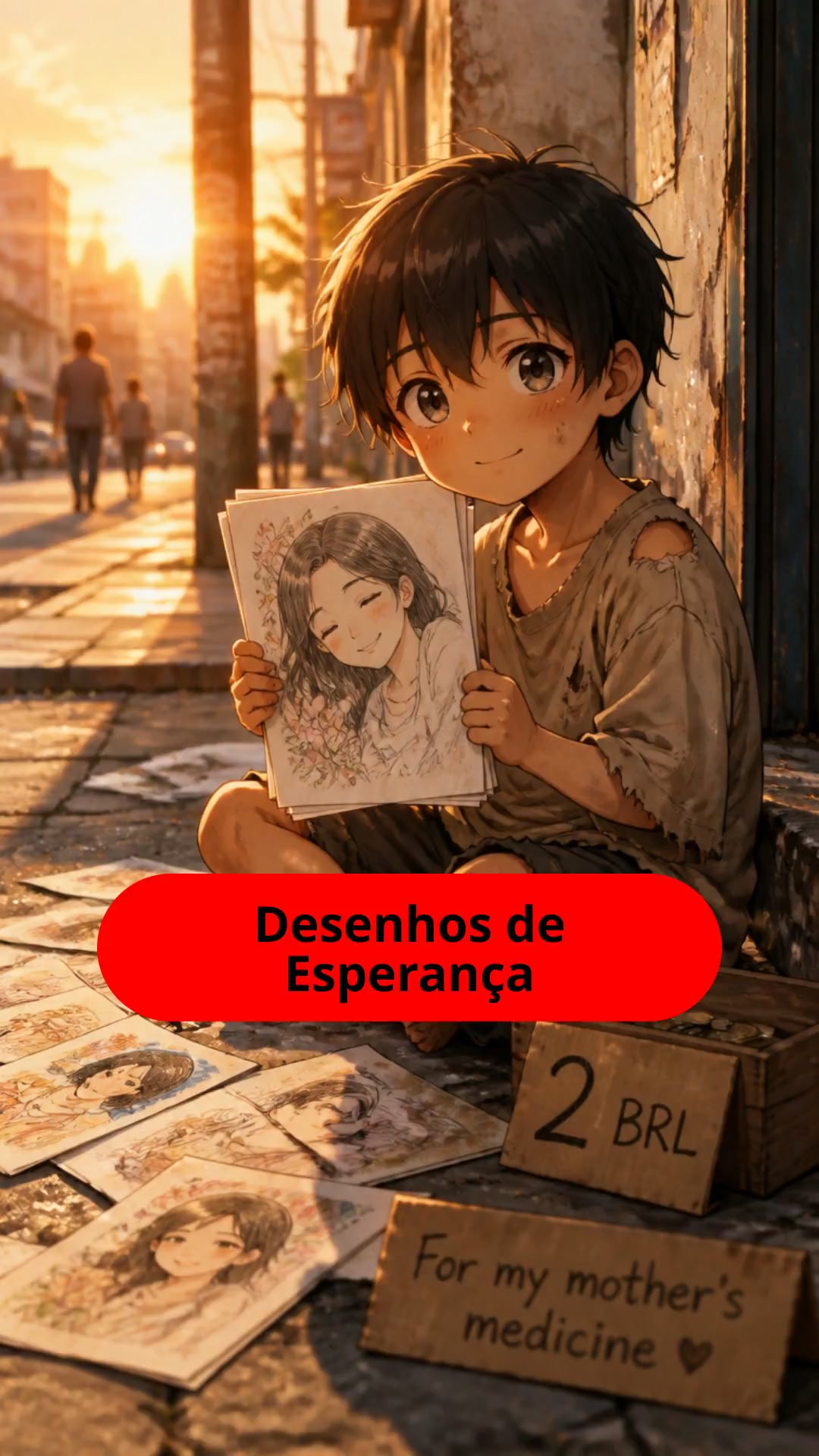 Desenhos de Esperança: A História do Menino e sua Mãe