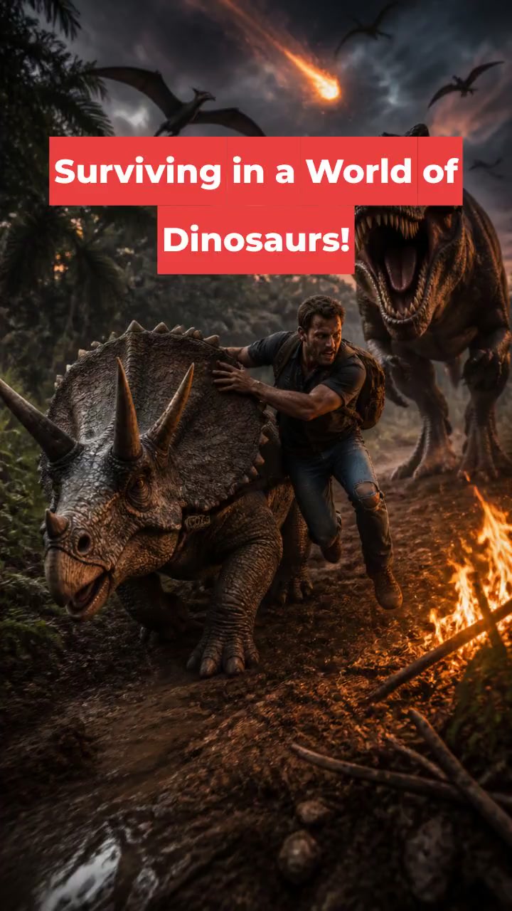 Surviving in a World of Dinosaurs!