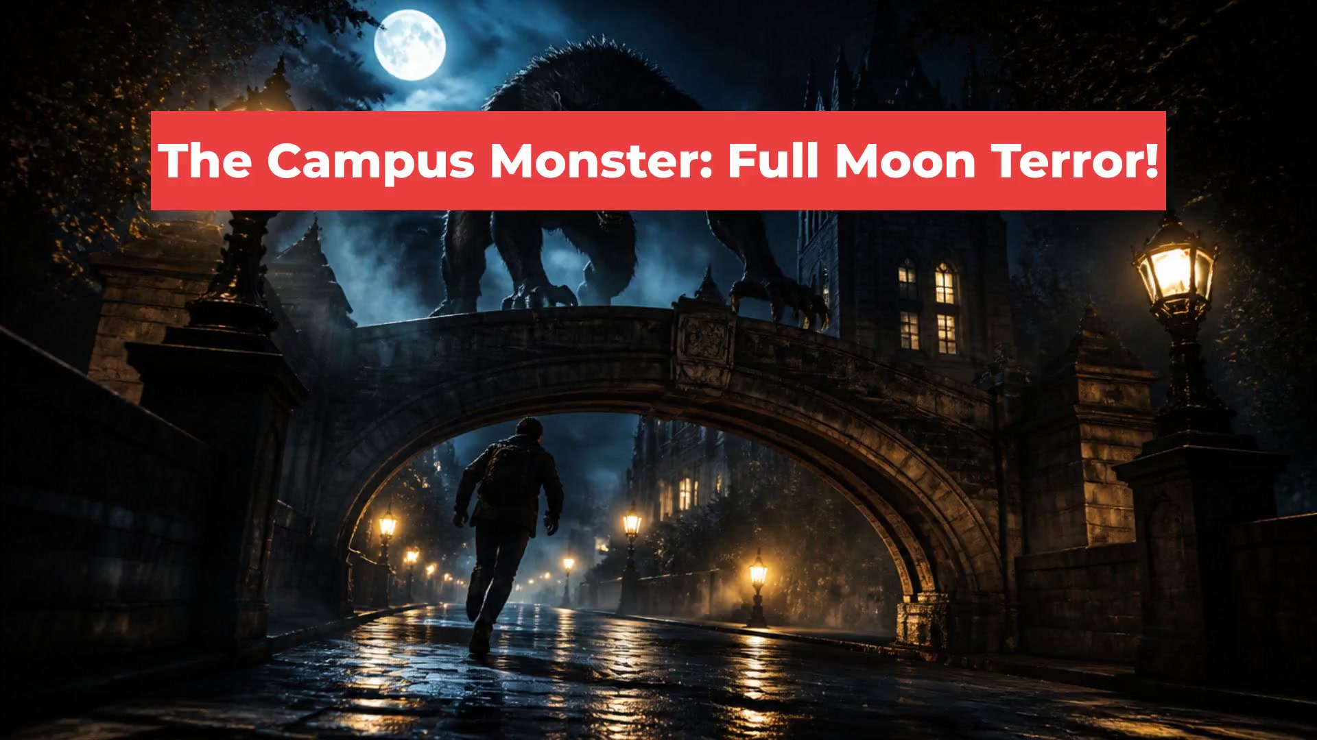 The Campus Monster: Full Moon Terror!