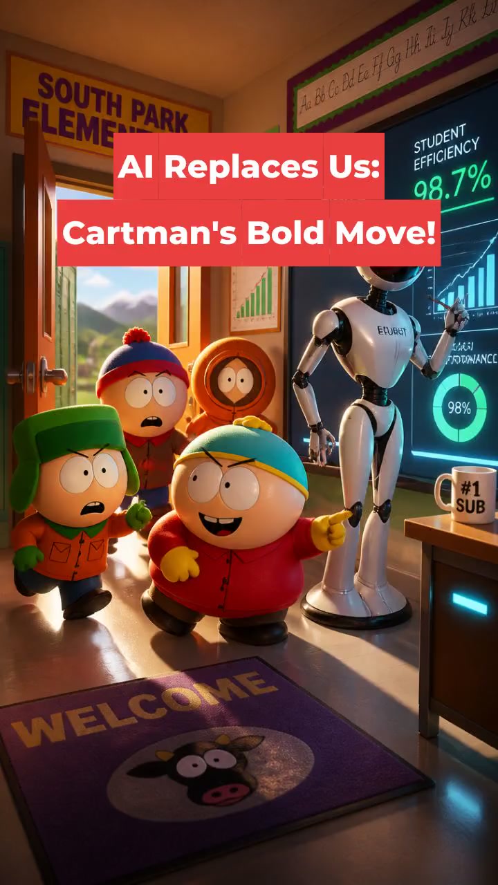 AI Replaces Us: Cartman's Bold Move!