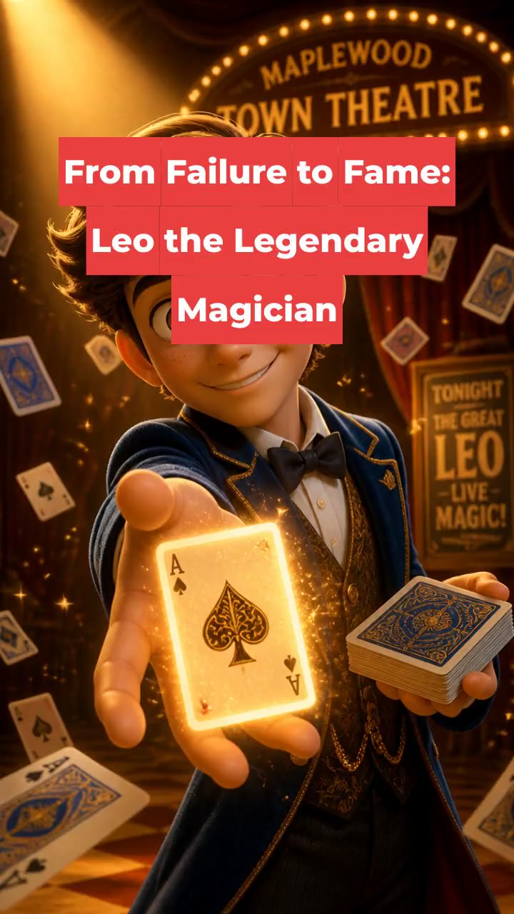 From Failure to Fame: Leo the Legendary Magician