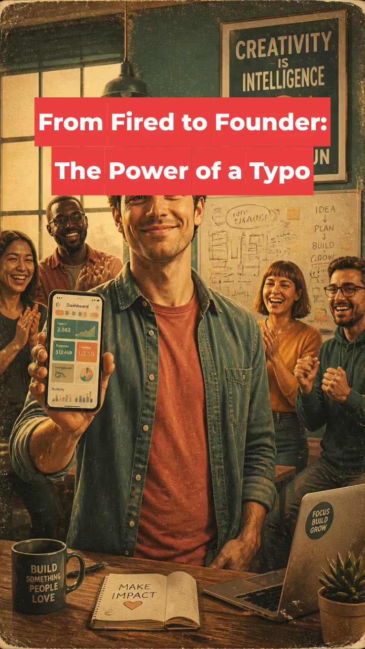 From Fired to Founder: The Power of a Typo