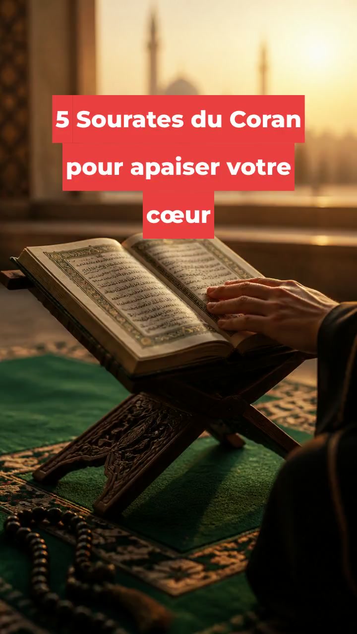 5 sourates du Coran à réciter pour trouver la tranquillité 