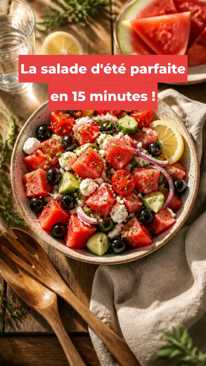 La salade d'été parfaite en 15 minutes !