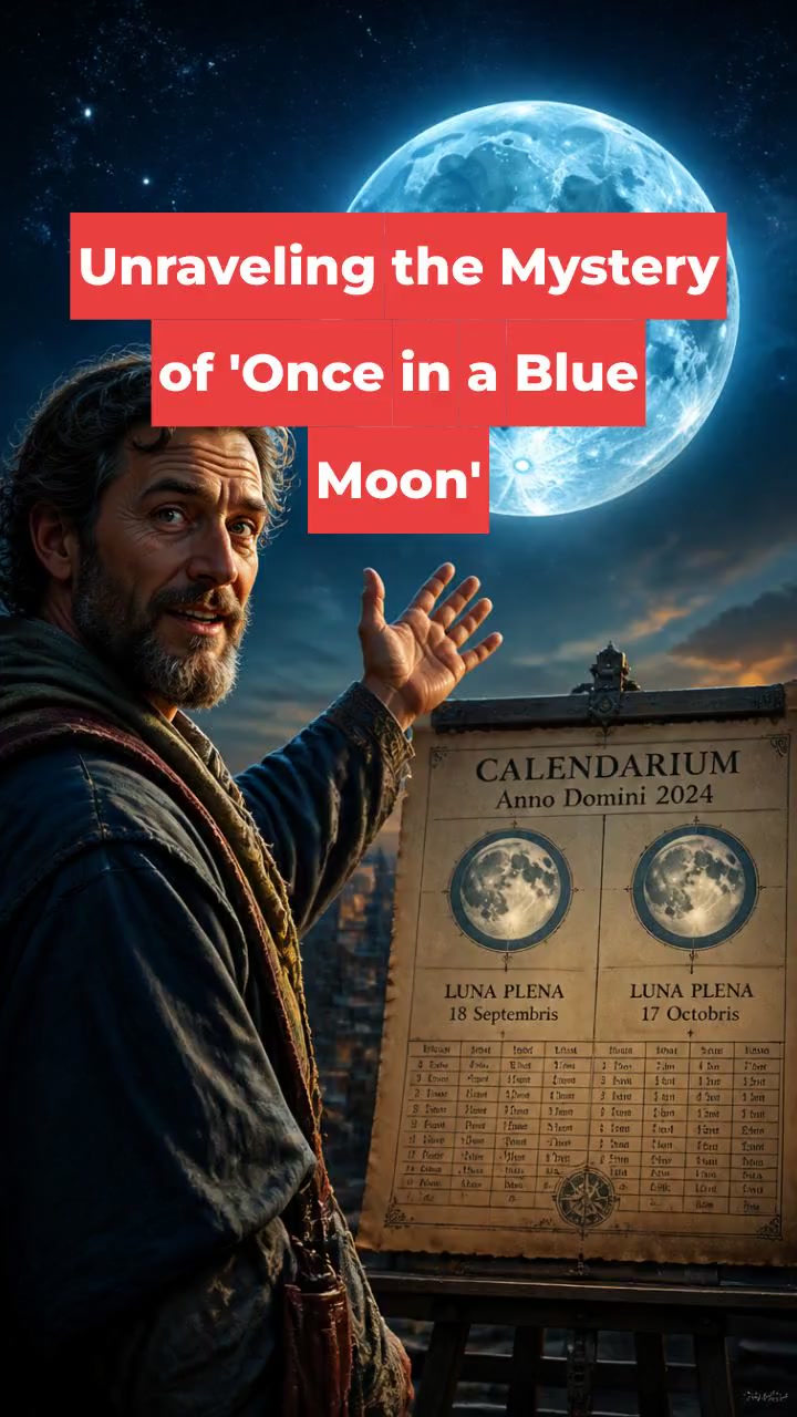 Unraveling the Mystery of 'Once in a Blue Moon'