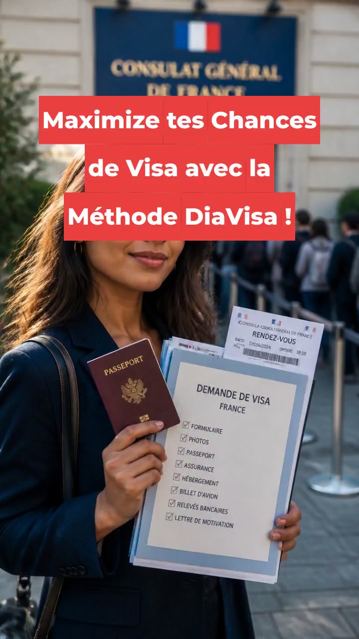 Maximize tes Chances de Visa avec la Méthode DiaVisa !